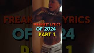 Freakiest rap lyrics of 2024Part 1edit rap music shorts singing memes [upl. by Kerrill]