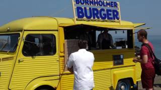 Bornholmer Burger in Gudhjem Bornholm Denmark [upl. by Marybella]