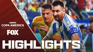 Argentina vs Colombia Highlights  2024 Copa América  Final [upl. by Fleeta36]