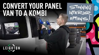 Convert your VW Transporter Panel Van into a Kombi [upl. by Sredna]