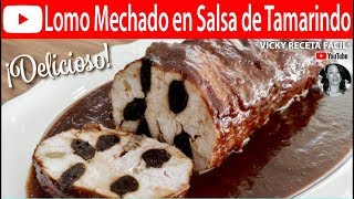 LOMO MECHADO EN SALSA DE TAMARINDO 🎄🤤  Vicky Receta Facil [upl. by Munn9]