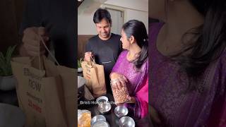 Husband ka favourite bnaya aaj shorts bristihomekitchen bhunja [upl. by Stimson]