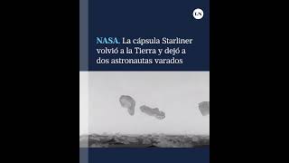 NASA la cápsula Starliner volvió a la Tierra y dejó a dos astronautas varados en el espacio [upl. by Grosmark412]