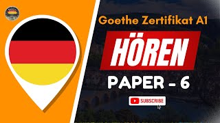 MASTER Goethe Zertifikat B1 Exam  Paper  6  Hören mit Lösungen  GermanSamosa  Learn German [upl. by Cassius656]