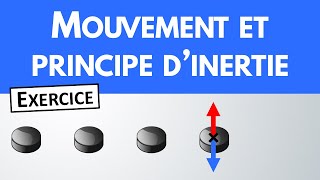 Bilan des forces et principe dinertie ✏️ Exercice  PhysiqueChimie [upl. by Yun]