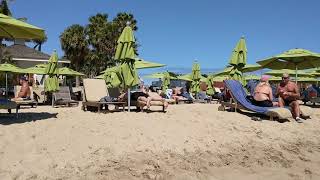 St Kitts and Nevis on South Friars Bay at Carambola Beach Club from Carnival Sunshine Cruise Ship [upl. by Attenej]