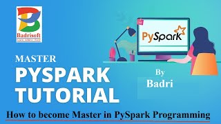 How to become Master in PySpark Programming Master Apache PySpark Programming Introduction [upl. by Nilyaj]