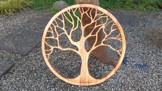 tree of life 21quotscroll saw project [upl. by Rad314]