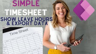Power Apps Timesheet Creator Part 7 [upl. by Atterbury]