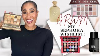 GRWM My Sephora Wishlist  Sephora Savings Event 2024 [upl. by Garmaise661]