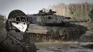 Panzermensch but youre a Leopard II Commander on the Eastern Front [upl. by Gannie]