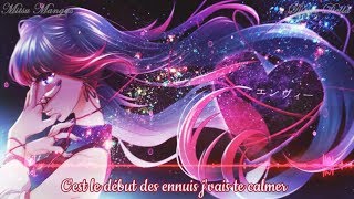 Nightcore French ♪ Tu parles à tes ex  Cover Djena Della ♪  Paroles HD [upl. by Hgeilhsa]