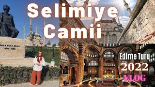 Selimiye CamiiEdirneMimar Sinanın Ustalık eserini gezdik gezivlogedirneselimiyemosqueturkey [upl. by Gulgee]