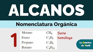 Nomenclatura de alcanos  Parte 17  Serie homóloga [upl. by Lundell]