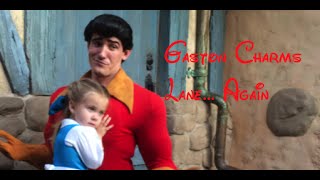 Gaston Charms LaneAgain at Walt Disney World [upl. by Pyszka]