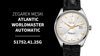 Zegarek męski Atlantic Worldmaster Automatic 517524125G  Zegarowniapl [upl. by Eeralav509]