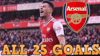 Gabriel Martinelli  All 25 Goals for Arsenal so far  20192023 [upl. by Smitty657]