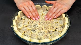 Three brilliant dessert ideas from puff pastry Ready in 20 minutes [upl. by Relly]