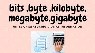 A simplified way to understand bits bytes kilobytes and other data measuring units [upl. by Nirrek]