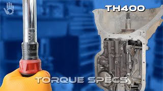 TH400 Torque Specs  Torque Patterns [upl. by Araas]