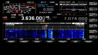 Live rx SSB RTX Kenwood TS890s  PST1524VC [upl. by Nowtna]