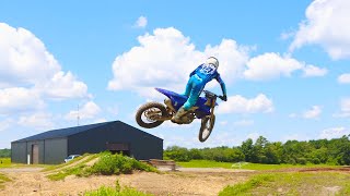 INSANE Backyard Dirt Bike Track [upl. by Olivier17]