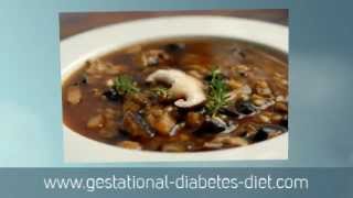 Mushroom Soup  gestational diabetes recipe [upl. by Laohcin]