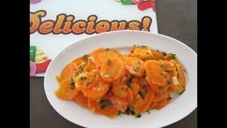 Comment cuisiner des carottes carotte vichy [upl. by Lyrahs]