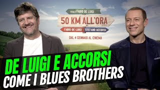 50 km allora intervista a Fabio De Luigi e Stefano Accorsi come i Blues Brothers [upl. by Kahl]