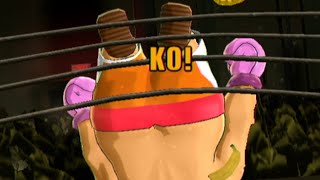 Punch Out Wii  King Hippo 04694 WR [upl. by Ermanno]