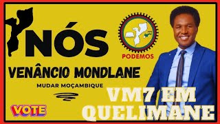 VENÂNCIO MONDLANE PARALISA NA CIDADE DE QUELIMANE [upl. by Yrebmik]