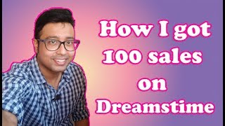 How I got 100 sales in Dreamstime [upl. by Darbie]