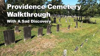 Providence Presbyterian Cemetery Walkthrough [upl. by Adnilav]