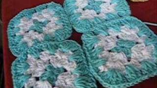 Joining Crochet Squares amp Motifs [upl. by Punak542]