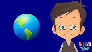 Continents and Oceans  Children Nursery  Kids Song [upl. by Line]