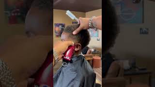 Cutting one of my favorite clients barber fade barbershop [upl. by Trainor434]