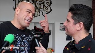 TITO ORTIZ REACTS TO LIDDELL LOOKING TERRIBLE IN TRAINING CLIPS quotHES SANDBAGGING ITquot [upl. by Domel197]