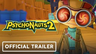 Psychonauts 2  Official Gameplay Trailer Featuring Jack Black  Xbox Showcase 2020 [upl. by Olenolin]