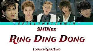 SHINee  샤이니   Ring Ding Dong Lyrics  GER amp ENG SUB [upl. by Ahsekyt]