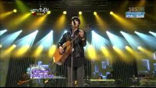 Ji Hyun Woo  singing Yellow [upl. by Ociredef]