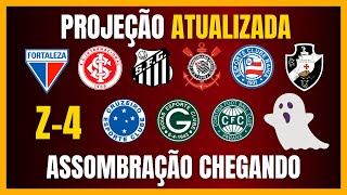 BRASILEIRÃO  Nova PROJEÇÃO para o REBAIXAMENTO [upl. by Anawal88]