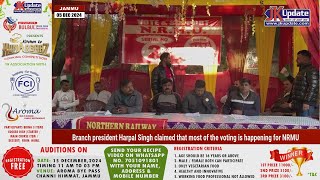 Branch president Harpal Singh claimed that most of the voting is happening for NRMU [upl. by Nwahsyd]