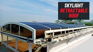 Megavents Skylight Retractable Roof– India wwwmegaventcoin [upl. by Anoek]