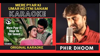 Mere Pyar Ki Umar Ho Itni Sanam Waaris Movie Original Crystal Clear Karaoke With Scrolling Lyric [upl. by Getraer]