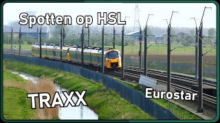 TRAXX Treinen amp Spotten bij de HSL  Holland Rails 1 [upl. by Ario]