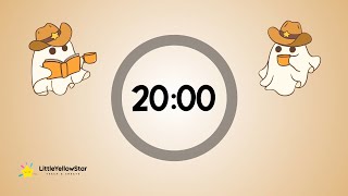 Fall Timer For Kids  20 Minutes Countdown Timer For Kids With Country Music  Fall Classroom Timer [upl. by Atirma71]