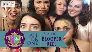 All For One  Season 1  Blooper Reel [upl. by Sheeb]