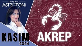 Akrep Burcu Kasım 2024 Aylık Burç Yorumları Astrolog Demet Baltacı ile Astroloji haber burçlar [upl. by Edya]