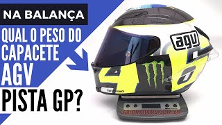 Confira o peso do Capacete AGV Pista GP Valentino Rossi  Weight Helmet   Grid Motors [upl. by Claudie]