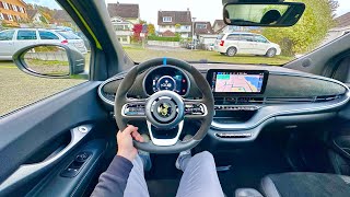 New Abarth 500e Test Drive POV [upl. by Llain]